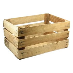 wooden crate